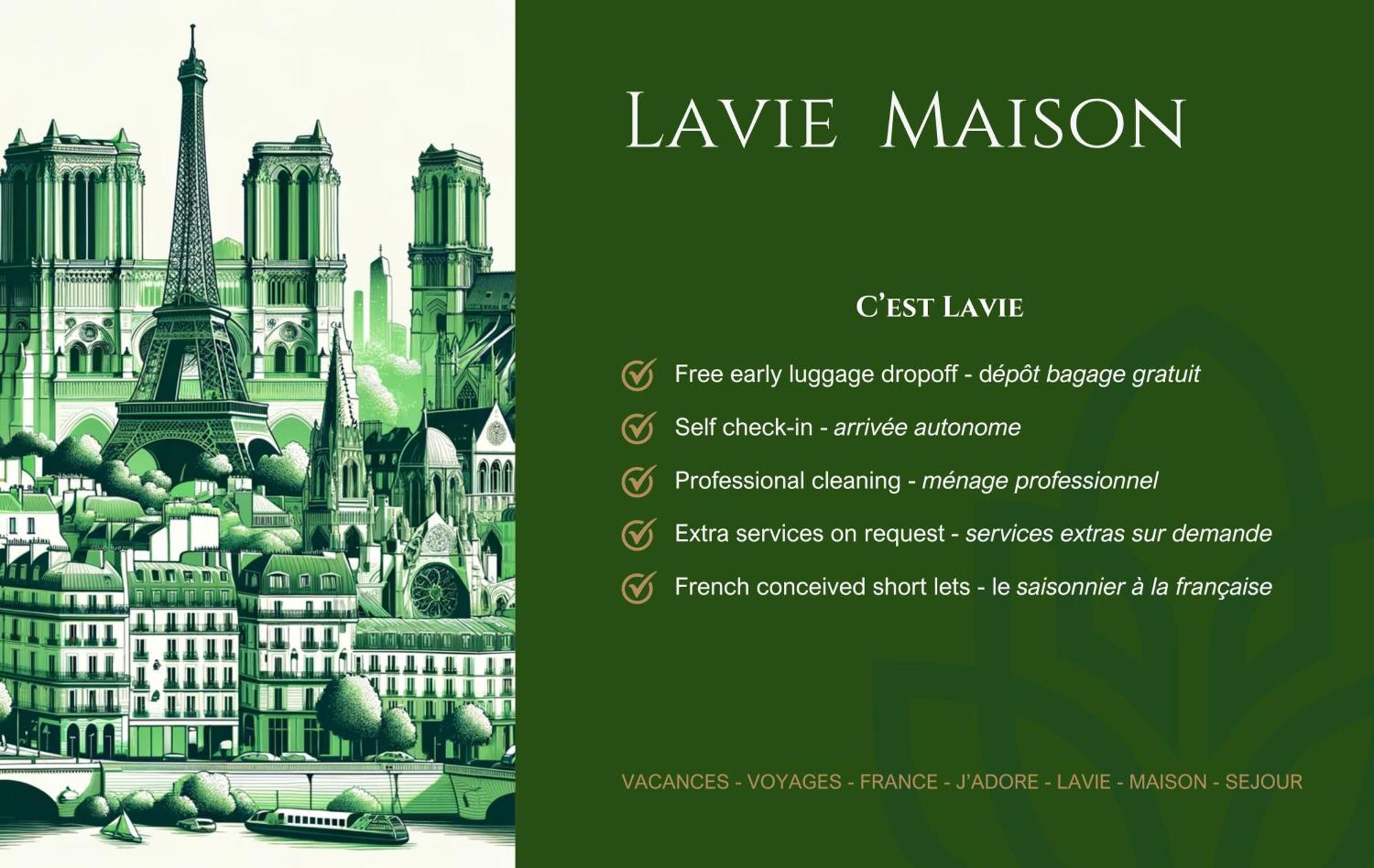 Lavie Maison Balneo Garden Flat Bordeaux Kültér fotó